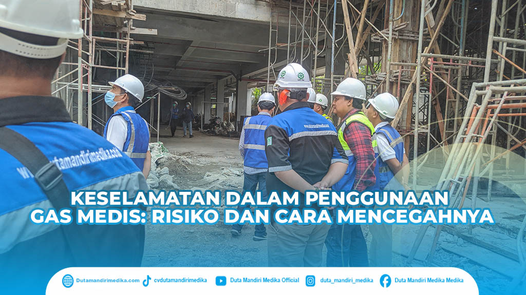 Menggunakan safety equipments